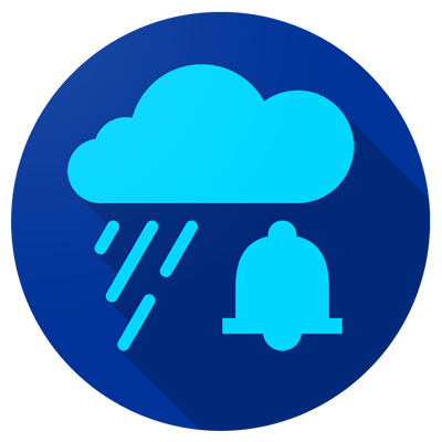 L'aigua en temps real - Rain alarm Rain Alarm